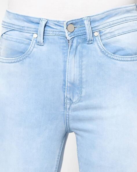 Buy Sky Blue Jeans & Jeggings for Women by Recap Online