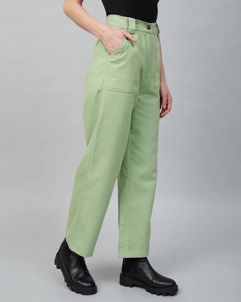 Buy Mint Green Trousers \u0026 Pants for 