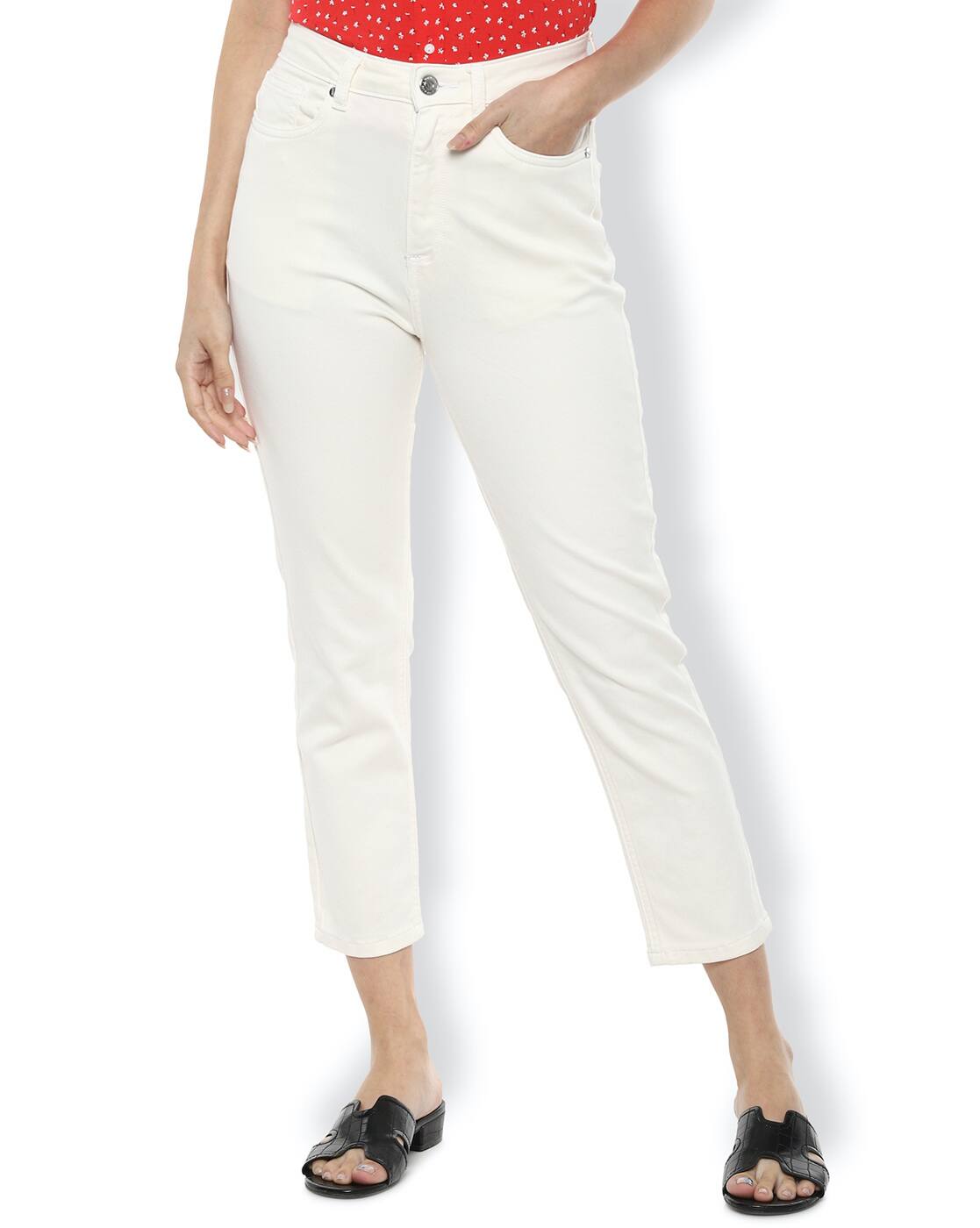 Buy Cream Jeans \u0026 Jeggings for Women by 