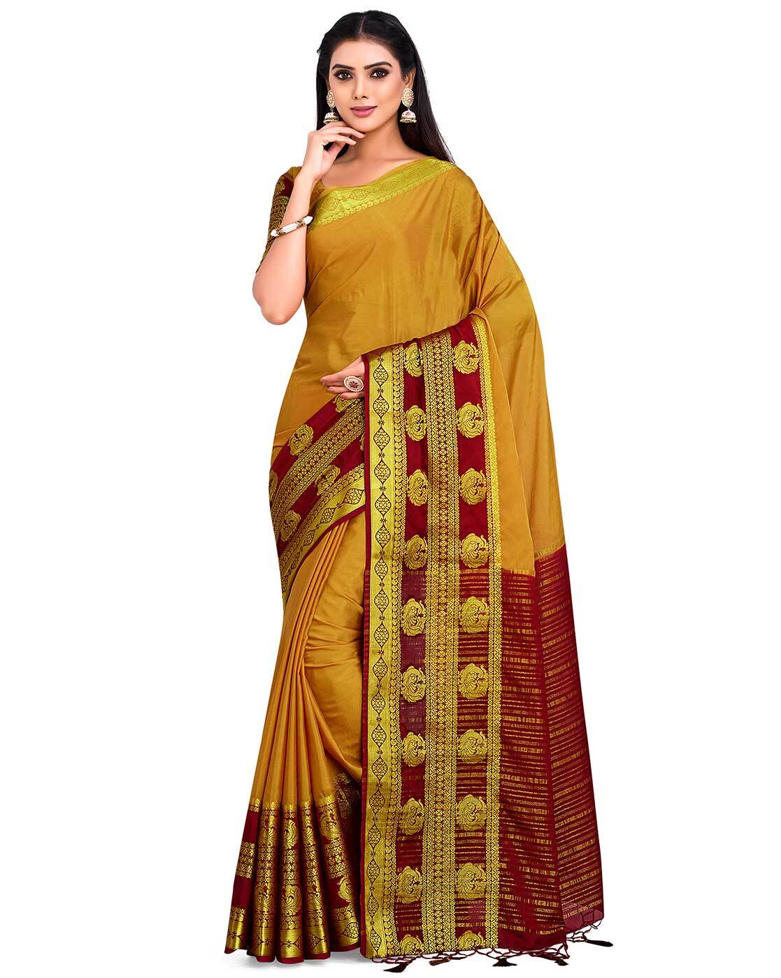 AANZIA Women'S Marble Chiffon Saree With Blouse Piece.(Stone_Black_Free). :  Amazon.in: Fashion