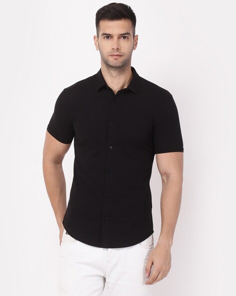 Best Offers On Half Sleeve Shirts Upto 71 Off Limited Period Sale Ajio