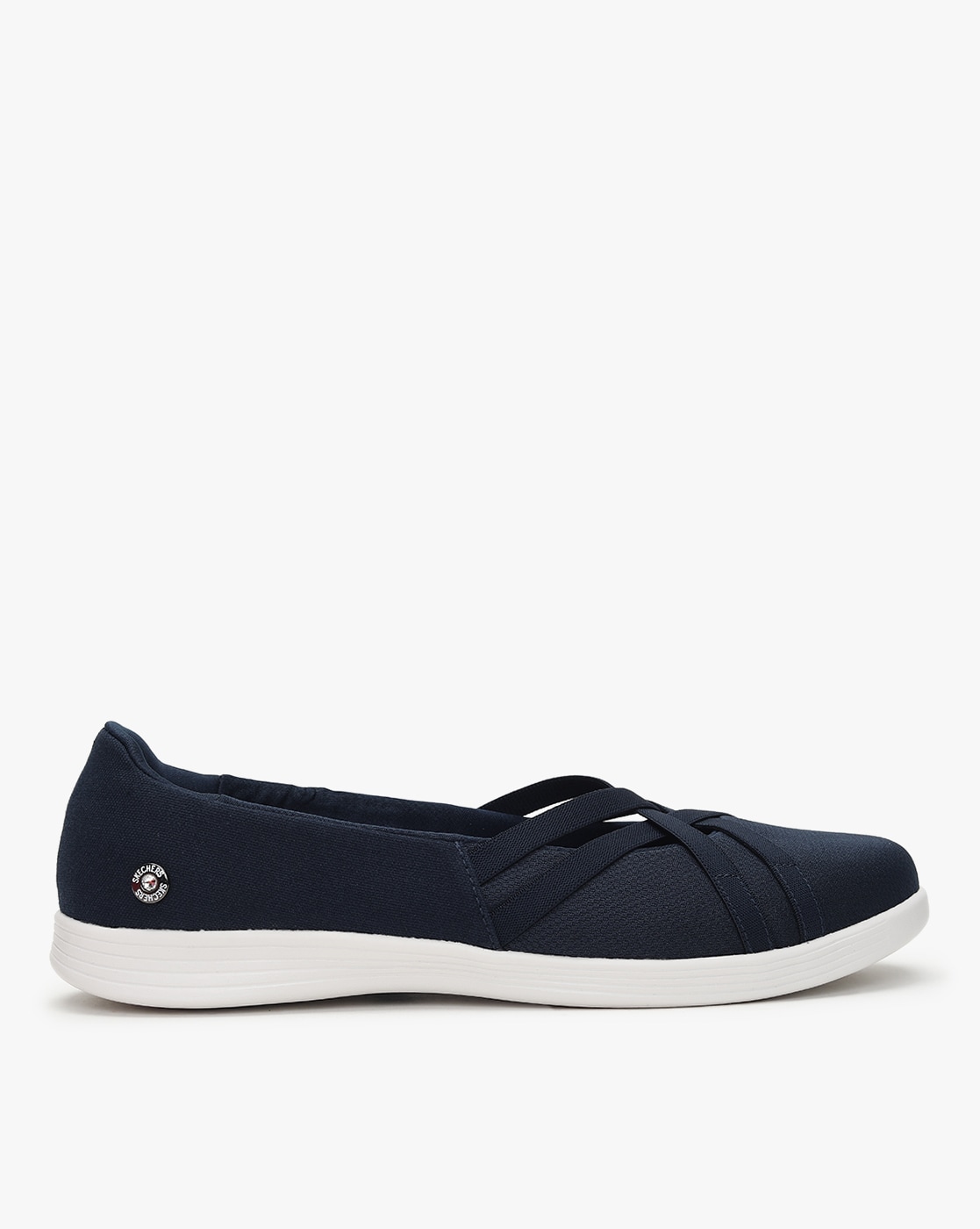 skechers on-the-go navy blue running shoes