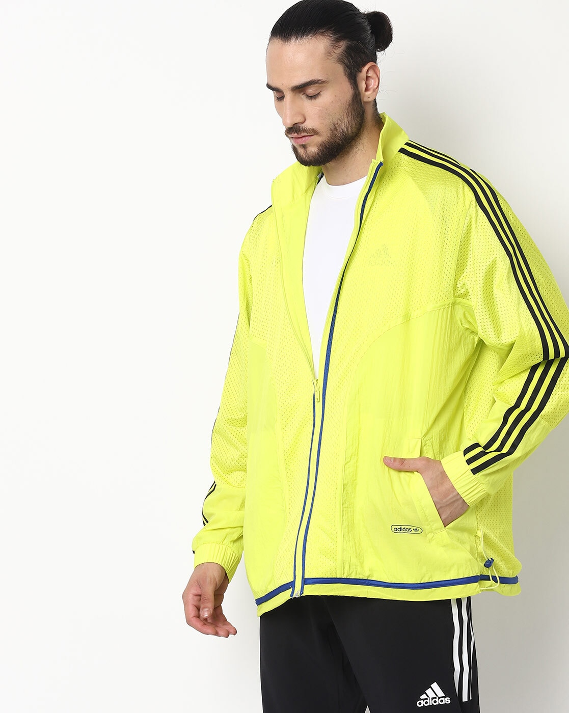Buy Yellow Jackets & Coats Men by Adidas Online | Ajio.com