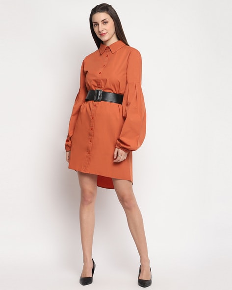 Shop Mac Duggal Embellished Plunge-Neck Bishop-Sleeve Midi-Dress | Saks  Fifth Avenue