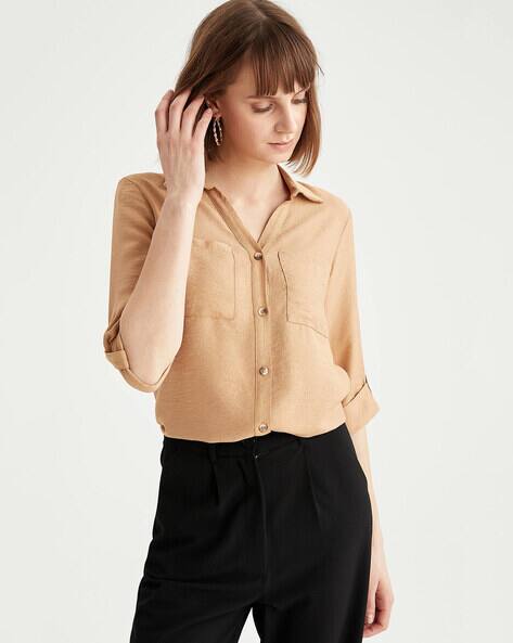 camel shirt womens