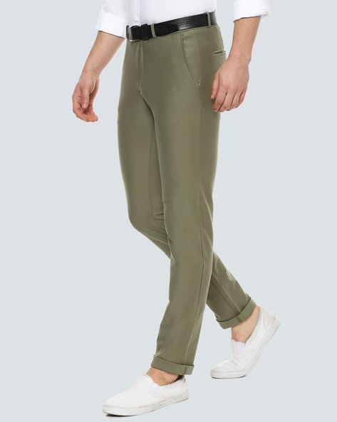 Regular Fit Casual Wear Mens Olive Green Cotton Trouser, Handwash, Size:  30-36 at Rs 340/piece in Bulandshahr
