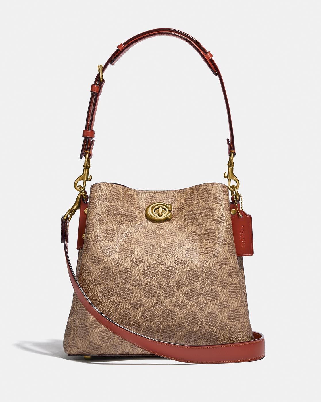 NWT Coach Mini Dempsey Bucket Bag In Signature India | Ubuy