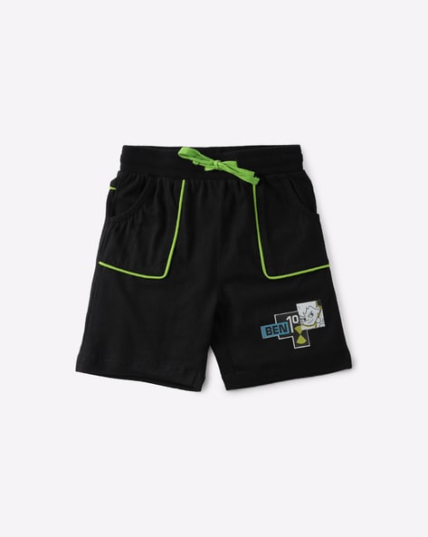 Buy Black Shorts for Boys by toothless Online Ajio