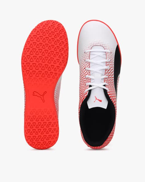Buy White \u0026 Oragne Sports Shoes for Men by Puma Online | Ajio.com