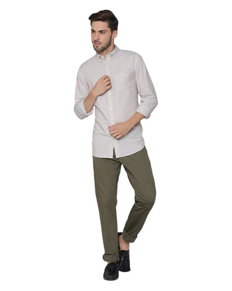 Buy Green Trousers & Pants for Men by Gant Online