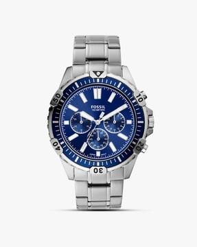 Silver-Toned Watches for Men by FOSSIL 