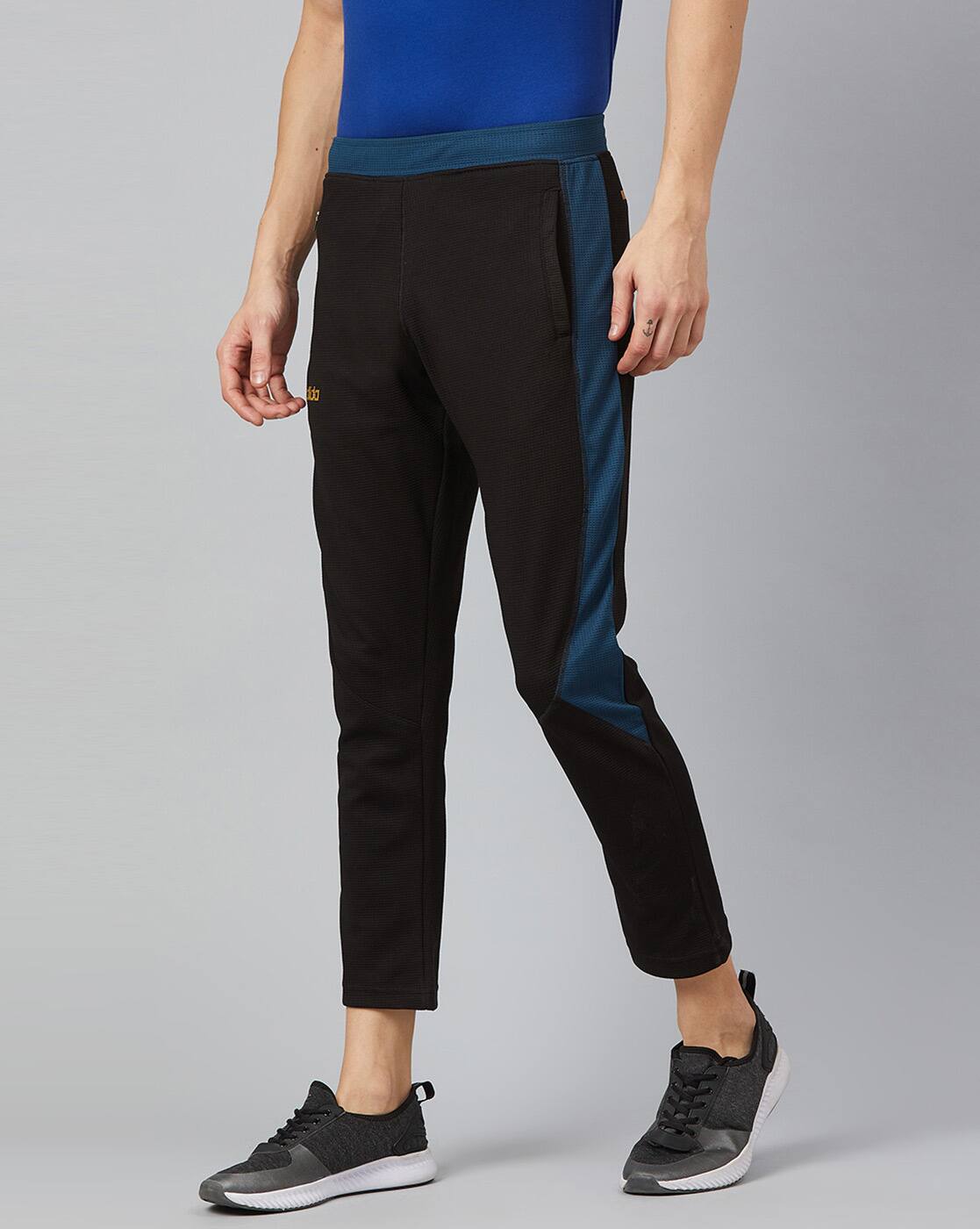 Buy Black Track Pants for Men by DIDA 