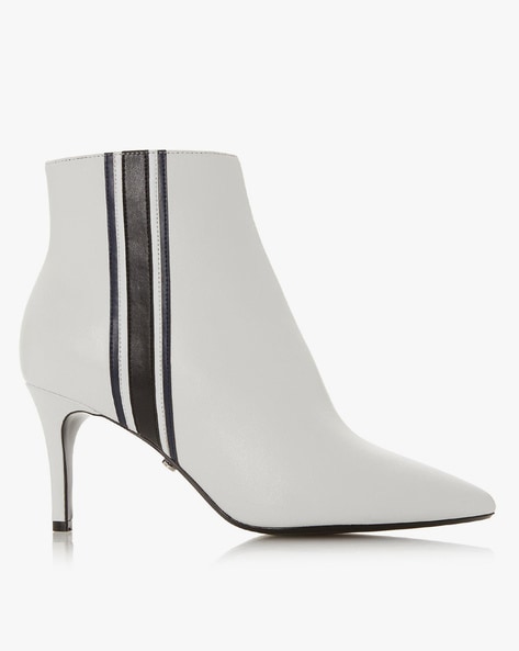 Dune white sale ankle boots