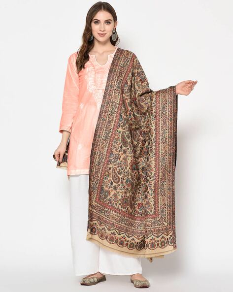 Shawl with Paisley Print Price in India