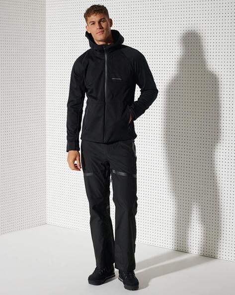 mens running softshell jacket