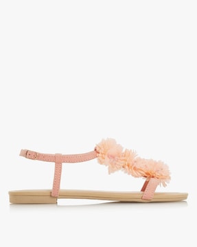 Dune pom pom online sandals