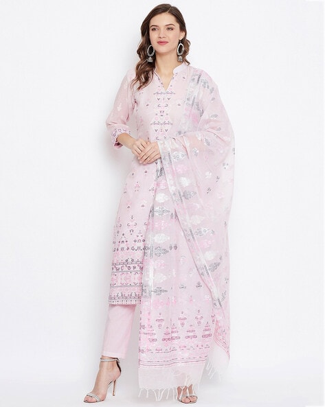 Woven Unstitched Dress Material Price in India