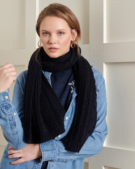 Lannah Cable-Knit Scarf Price in India