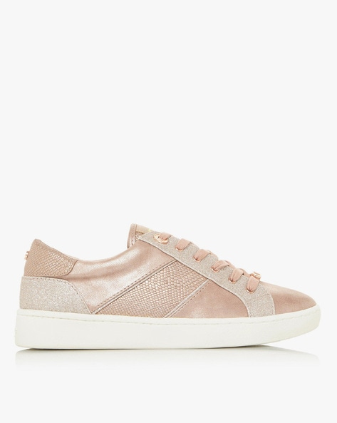 Dune rose sale gold trainers