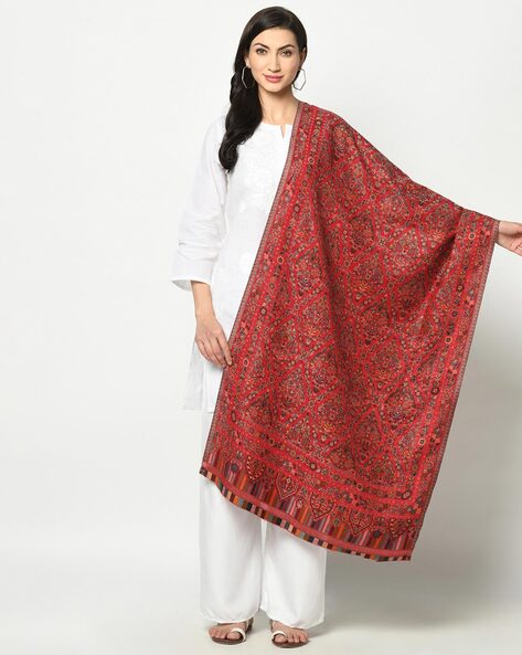 Floral Print Stole Price in India