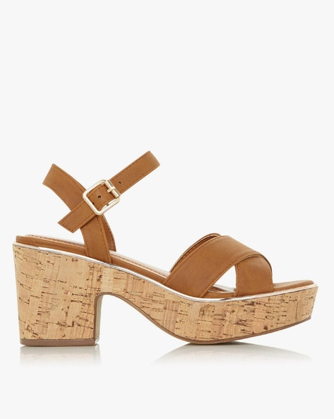 Head Over Heels by Dune 'Mystique' Nude High Heeled Sandals