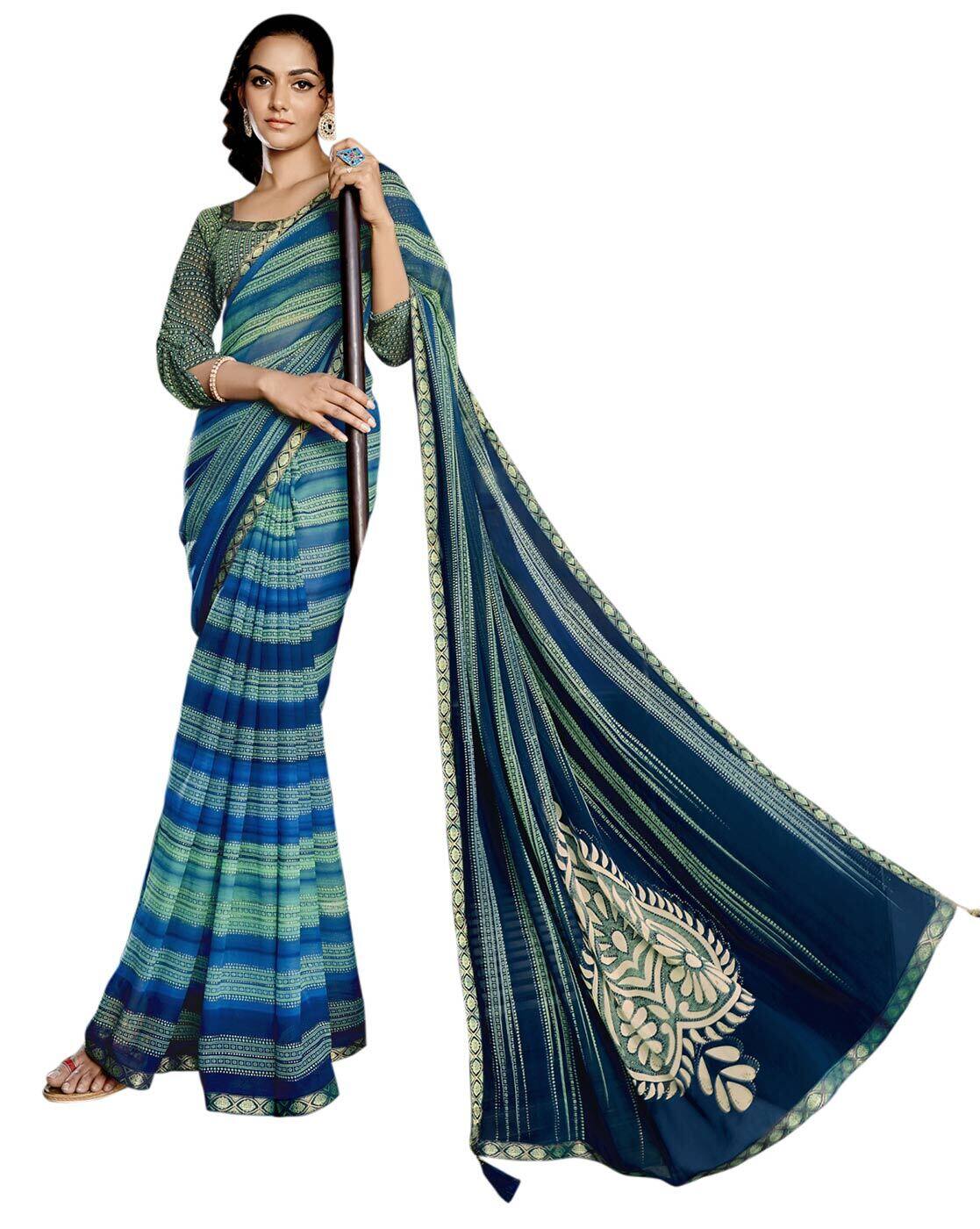 1950 saree style