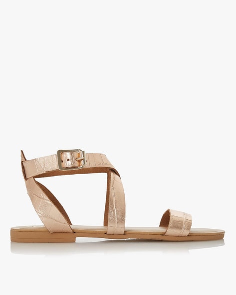 Buy Beige Flat Sandals for Women by Dune London Online | Ajio.com