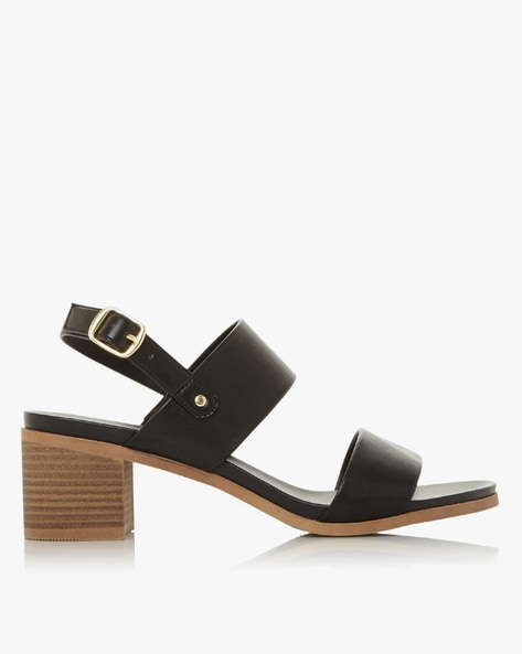 maagpijn Precies Dekbed Buy Black Heeled Sandals for Women by Dune London Online | Ajio.com