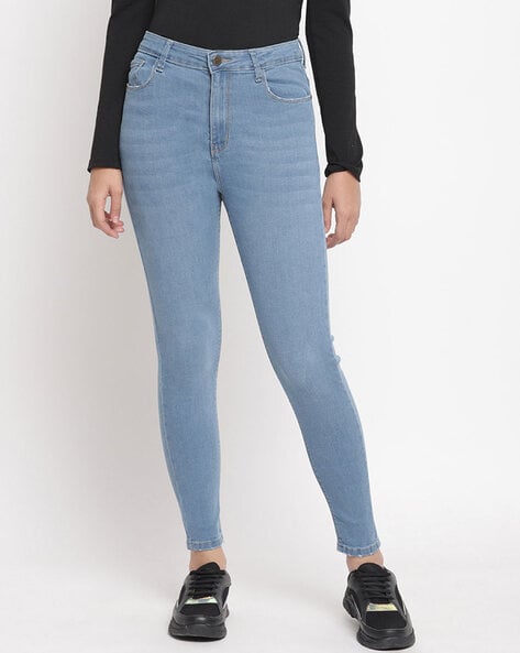 Buy Blue Jeans & Jeggings for Women by BELLISKEY Online