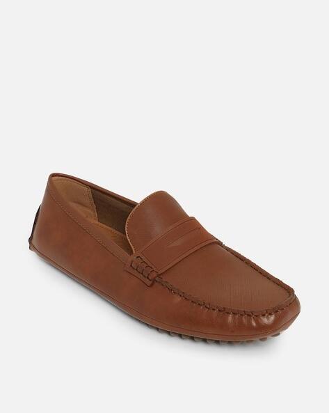 moccasins cognac