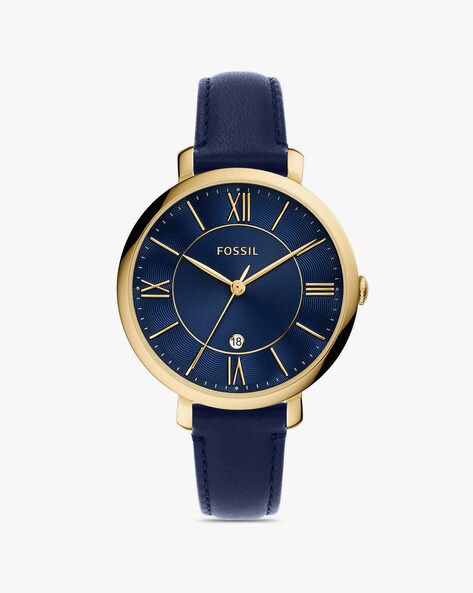 Buy Indigo Blue Watches for Women by FOSSIL Online Ajio