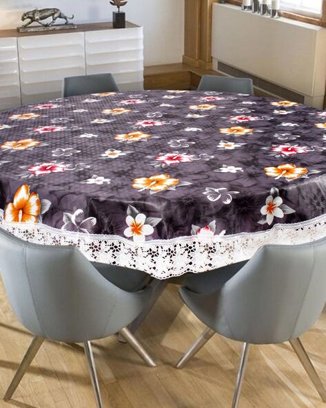 Multicoloured Table Covers Runners, Round Dining Table 6 Seater India
