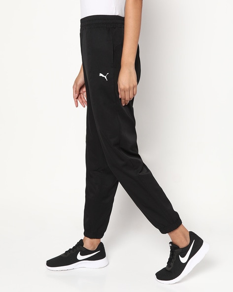 Women High-Rise Ankle-Length Track Pants