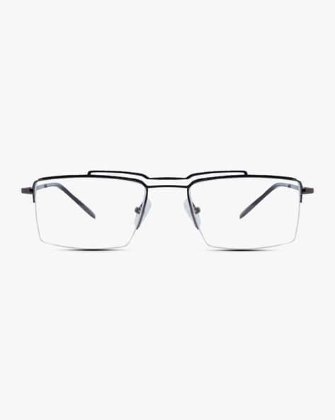 29517 Half-Rim Rectangular Eyeglasses