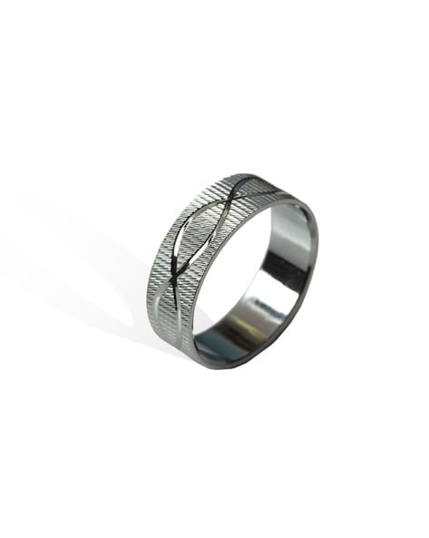 Engraved Silver Band