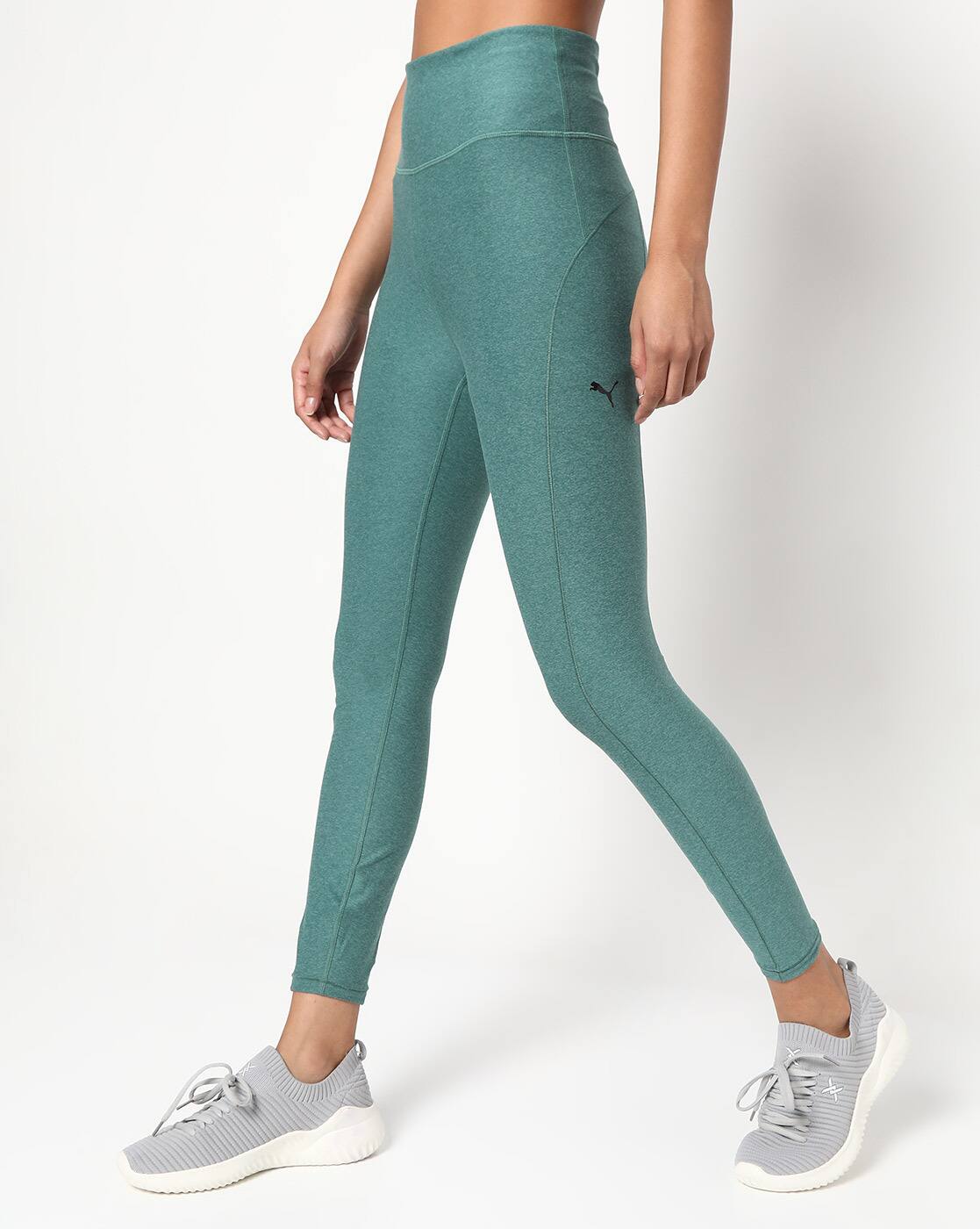 puma leggings green