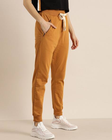 Buy Brown Track Pants for Women by 
