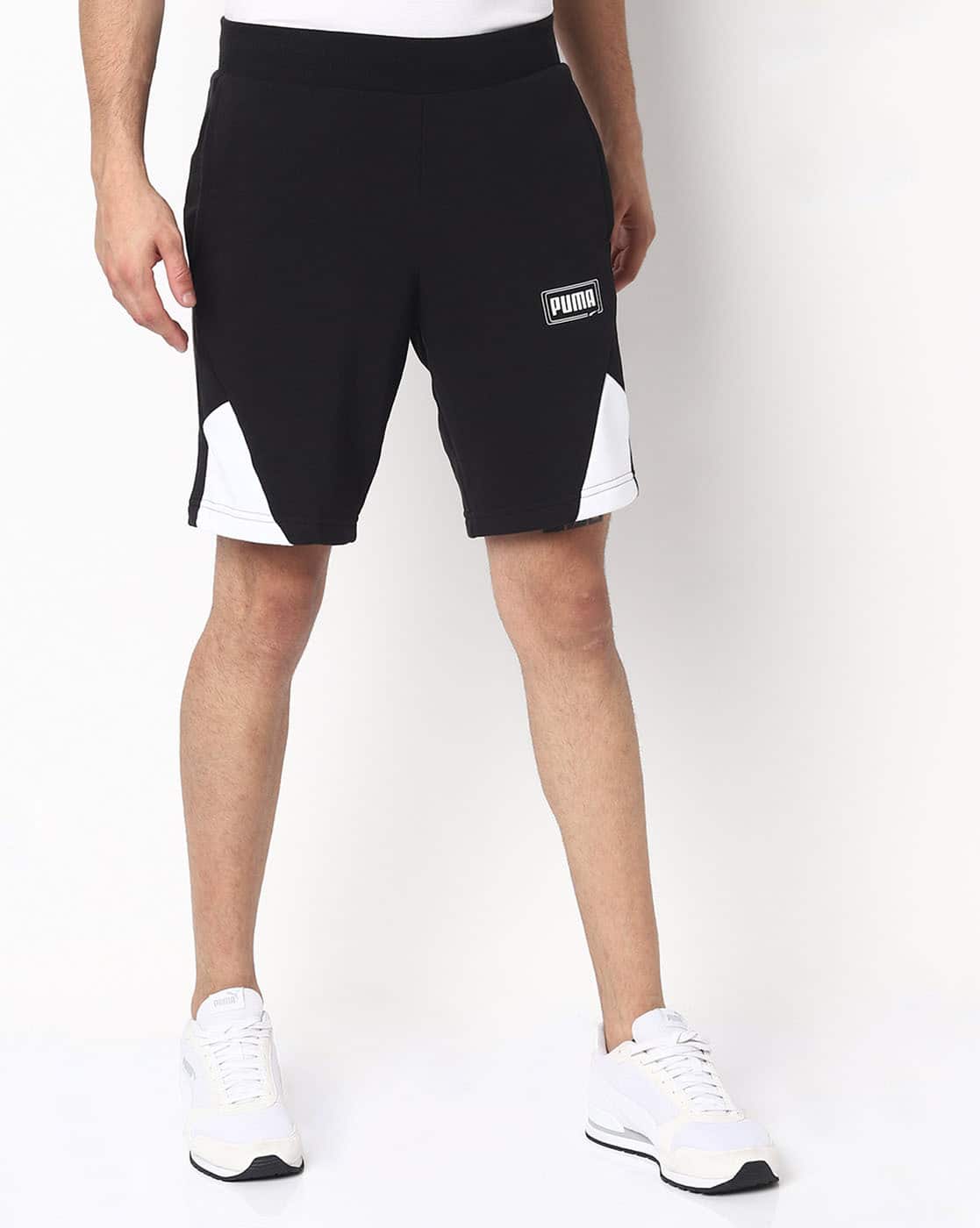 Buy Black Shorts 3/4ths for Men by Puma Online - Main Image
