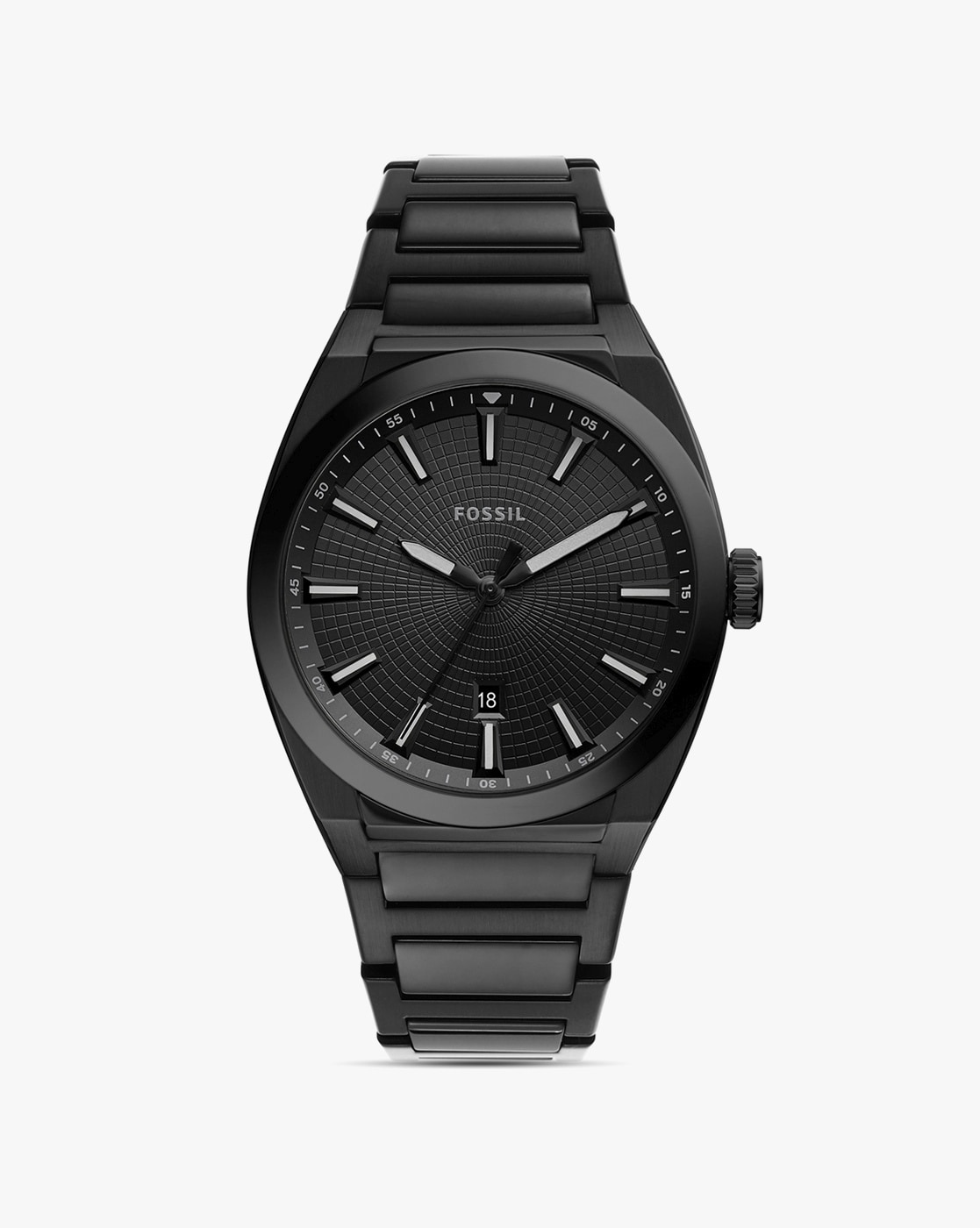 Buy Online Fossil Men Round Black Watches | fs5798 | at Best Price | Helios  Store