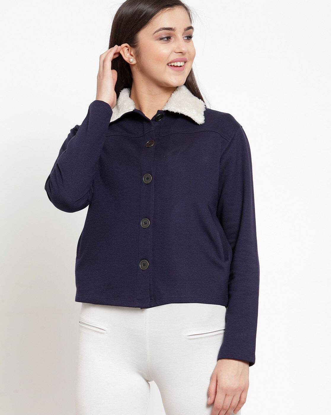 fur lined sweater women's