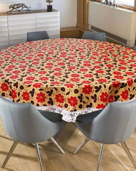 Multicoloured Table Covers Runners Slipcovers For Home Kitchen By Stylista Ajio Com Multicoloured Table Covers Runners, Round Dining Table Cover 6 Seater