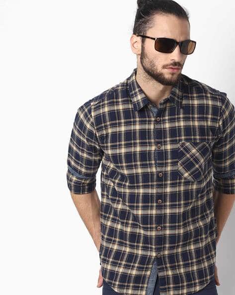 Mustard Shirts for Men by Pepe Jeans 