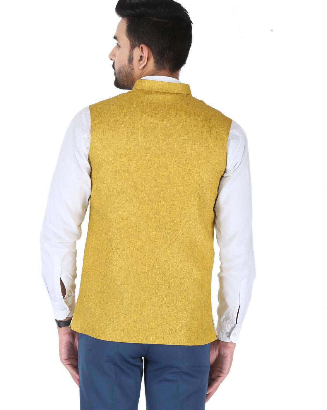 modi jacket yellow