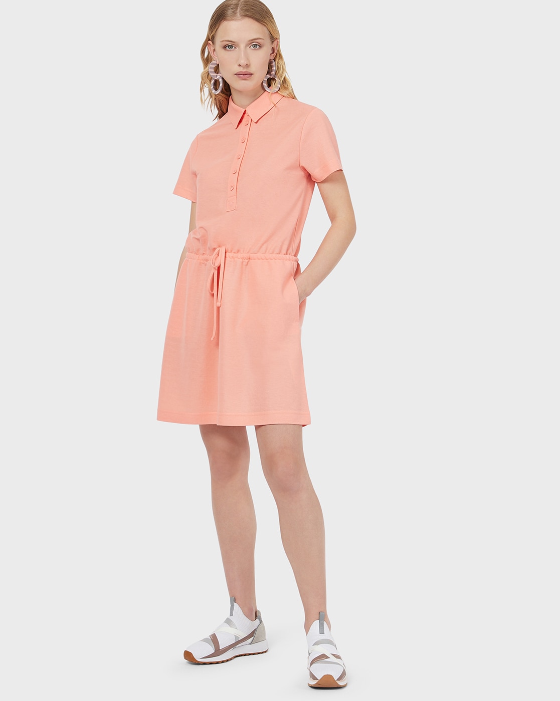 Buy Peach Dresses for Women by EMPORIO ARMANI Online 