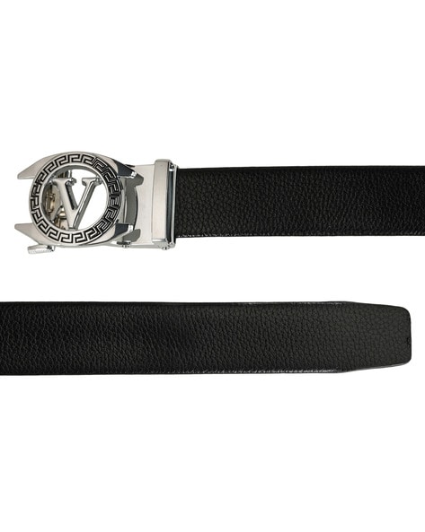 Men's Classic V-Buckle Design Belt