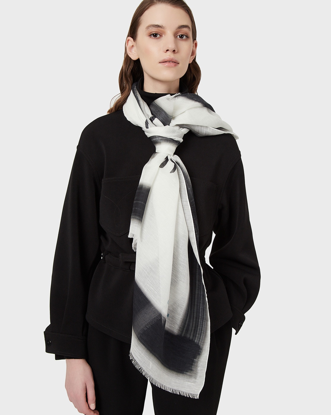 Emporio armani scarf store womens