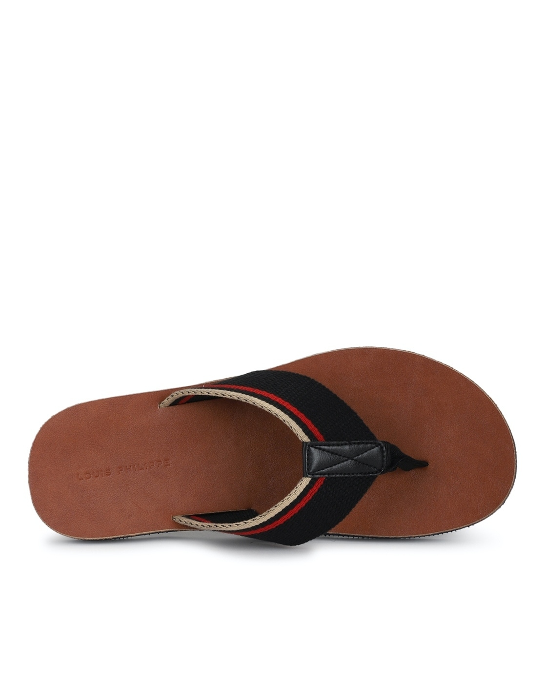 Buy Metro Men Festive Leather Tan Sandals online