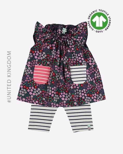 Clothing Sets Stripe Flower Baby Girls Clothes Sets Children Dress Tops  Leggings 2017 Kids Pants Blouse Girl TShirt Short Pant Suit Cotton X0803  From 6,88 € | DHgate