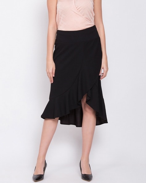 zara knotted pareo skirt