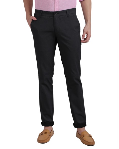 Blackberrys Slim Fit Men Blue Trousers  Buy Blackberrys Slim Fit Men Blue Trousers  Online at Best Prices in India  Flipkartcom